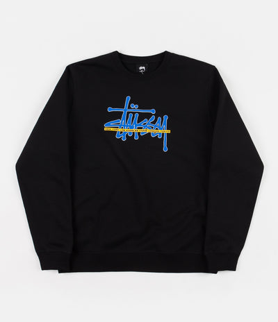 Stussy International Crewneck Sweatshirt - Black