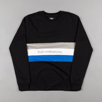 Stussy Race Long Sleeve T-Shirt - Black thumbnail