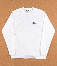 Stussy Wreath Long Sleeve T-Shirt - White