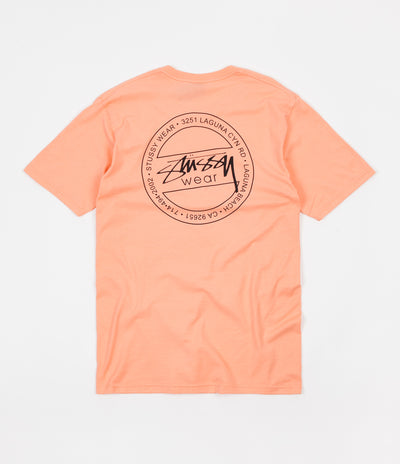 Stussy Laguna Dot T-Shirt - Salmon