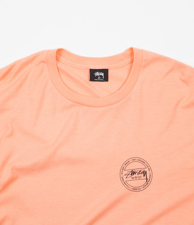 Stussy Laguna Dot T-Shirt - Salmon