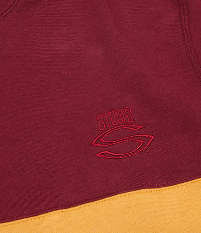 Stussy Large Neck Crewneck Sweatshirt - Roots