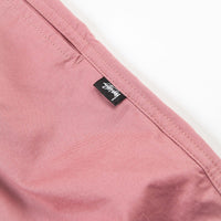 Stussy Light Twill Beach Pant - Pink thumbnail