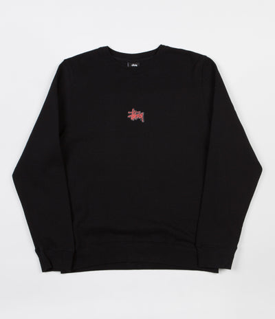 Stussy Lil' Stu Crewneck Sweatshirt - Black