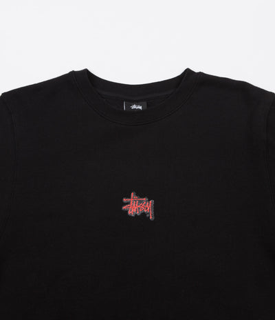 Stussy Lil' Stu Crewneck Sweatshirt - Black