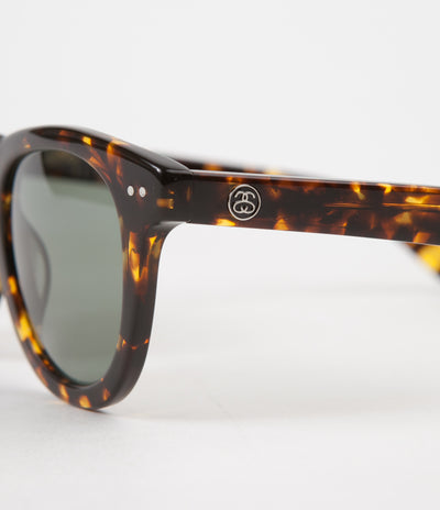 Stussy Luigi Sunglasses - Tortoise / Green