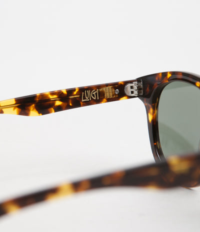 Stussy Luigi Sunglasses - Tortoise / Green