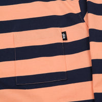 Stussy Malcolm Long Sleeve T-Shirt - Peach thumbnail