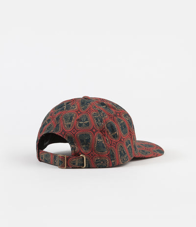 Stussy Mask Pattern Low Pro Cap - Brown