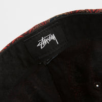 Stussy Mask Pattern Low Pro Cap - Brown thumbnail