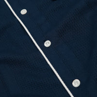 Stussy Mesh Short Sleeve Shirt - Navy thumbnail