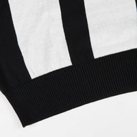 Stussy Miles Polo Sweatshirt - Black thumbnail