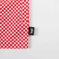 Stussy Mini Check Full Zip Shirt - Red thumbnail