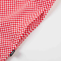 Stussy Mini Check Full Zip Shirt - Red thumbnail