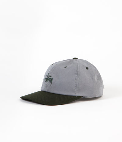 Stussy Mini Houndstooth Cap - Green