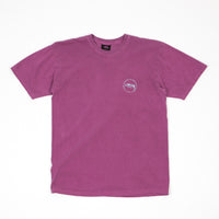 Stussy Old Stamp Pigment Dyed T-Shirt - Berry thumbnail