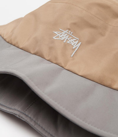 Stussy Outdoor Panel Bucket Hat - Khaki