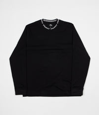 Stussy Owen Long Sleeve T-Shirt - Black