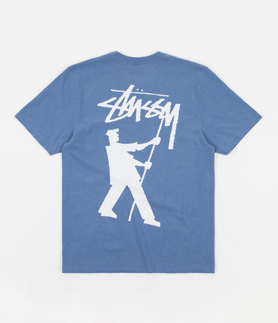 Stussy Painter Pigment Dyed T-Shirt - Blue