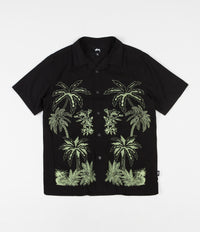 Stussy Palm Tree Shirt - Black