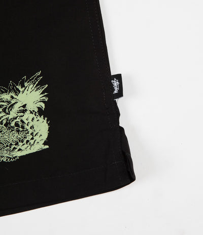 Stussy Palm Tree Shirt - Black