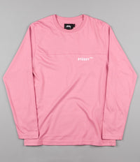 Stussy Panel Crew Jersey - Pink