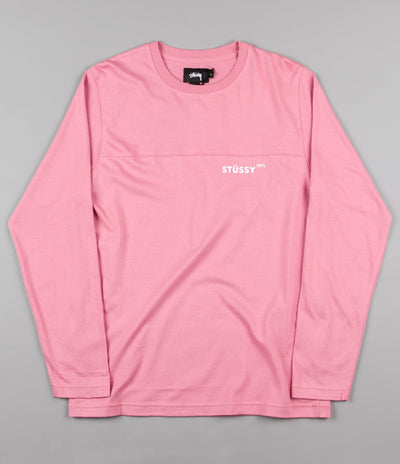 Stussy Panel Crew Jersey - Pink