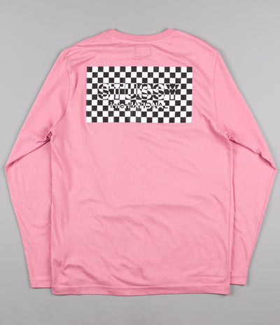 Stussy Panel Crew Jersey - Pink