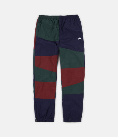 Stussy Panel Track Pants - Navy