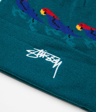 Stussy Parrot Cuff Beanie - Teal