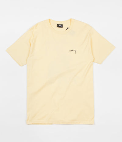 Stussy Parrots T-Shirt - Pale Yellow