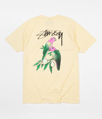 Stussy Parrots T-Shirt - Pale Yellow