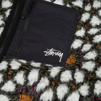 Stussy Pattern Sherpa Jacket - Natural thumbnail