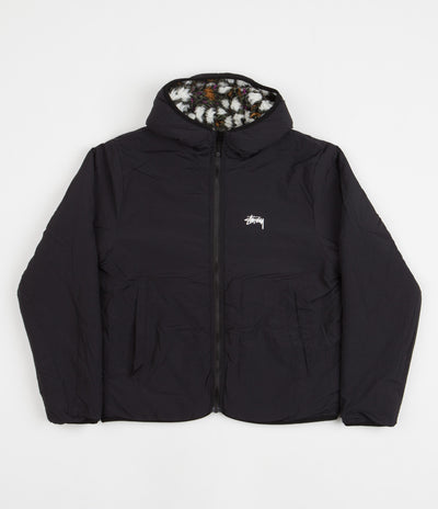 Stussy Pattern Sherpa Jacket - Natural