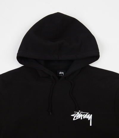 Stussy Peace & Love Hoodie - Black