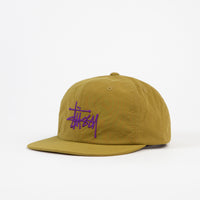 Stussy Peached Nylon Basic Cap - Bronze thumbnail