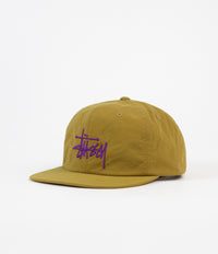 Stussy Peached Nylon Basic Cap - Bronze