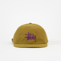 Stussy Peached Nylon Basic Cap - Bronze thumbnail