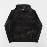 Stussy Pile Fleece Hoodie - Black thumbnail