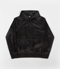 Stussy Pile Fleece Hoodie - Black