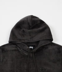 Stussy pile fleece hoodie on sale