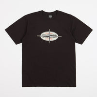 Stussy Points Pigment Dyed T-Shirt - Black thumbnail