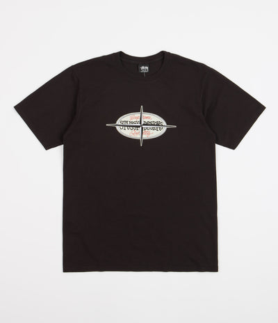 Stussy Points Pigment Dyed T-Shirt - Black