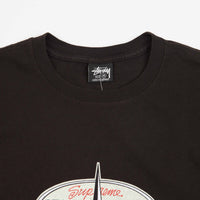 Stussy Points Pigment Dyed T-Shirt - Black thumbnail