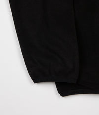 Stussy polar fleece hot sale half zip black