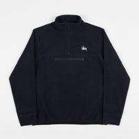 Stussy Polar Mock Neck Fleece - Navy thumbnail