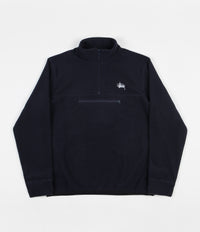 Stussy Polar Mock Neck Fleece - Navy