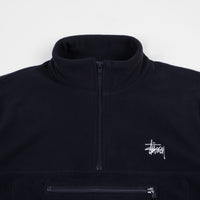 Stussy Polar Mock Neck Fleece - Navy thumbnail