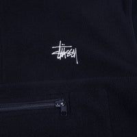 Stussy Polar Mock Neck Fleece - Navy thumbnail