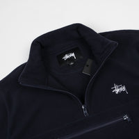 Stussy Polar Mock Neck Fleece - Navy thumbnail